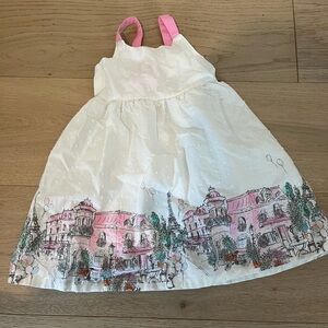 Dress with Paris scene
